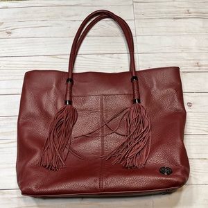 Vince Camuto Genuine Leather Tote Shoulder Handbag